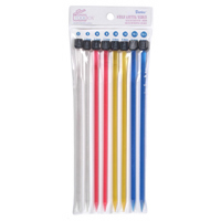 Darice Acrylic Knitting Needles 10", 4 sizes