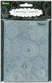 Darice 4.25" X 5.75" Embossing Folder - Flower Frenzy Background