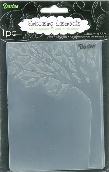 Darice 4.25" X 5.75" Embossing Folder - Leopard Pattern Background