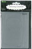 Darice 4.25" X 5.75" Embossing Folder - Book Cover