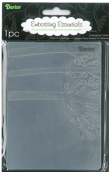 Darice 4.25" X 5.75" Embossing Folder - Forest