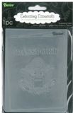 Darice 4.25" X 5.75" Embossing Folder - Passport