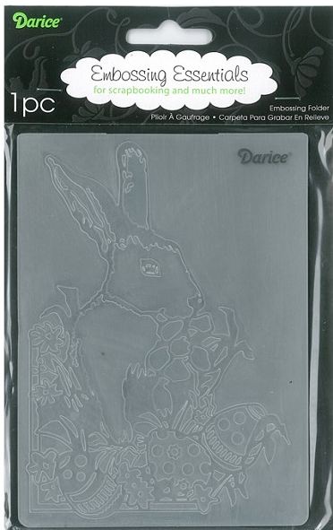 Darice 4.25" X 5.75" Embossing Folder - Spring Tulips