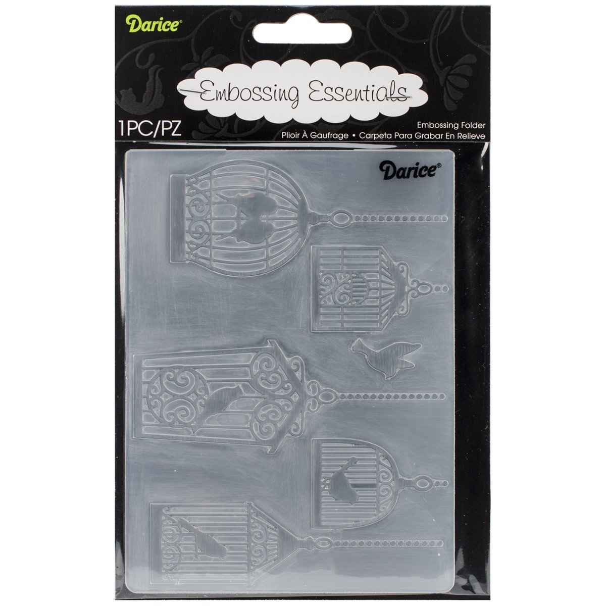 Darice 4.25" X 5.75" Embossing Folder - Birdcages