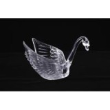 Wedding Favors - 2 1/4" Clear Swans, 24 per Pkg