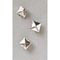 Darice Nailheads - 9mm Square Dome Nickel Brass