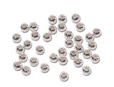 Darice Sterling Siver 3mm Round Beads - 60