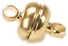 Darice Jewelry Designer Magnetic Clasps 7x11mm 6/Pkg Gold