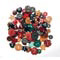 Darice Plastic Christmas Buttons Folk Colors