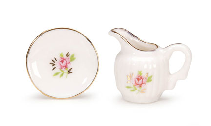 Darice Timeless Minis - Pitcher & Bowl