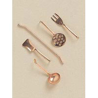 Darice Timeless Minis - Copper Utensils