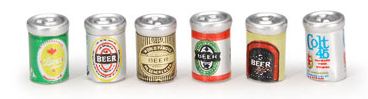 Darice Timeless Minis - Assorted Beer Cans