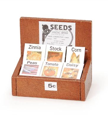 Darice Timeless Minis - Seed Packs & Display Box