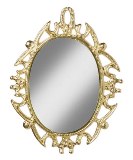 Darice Timeless Minis - Framed Oval Mirror 1 7/8"