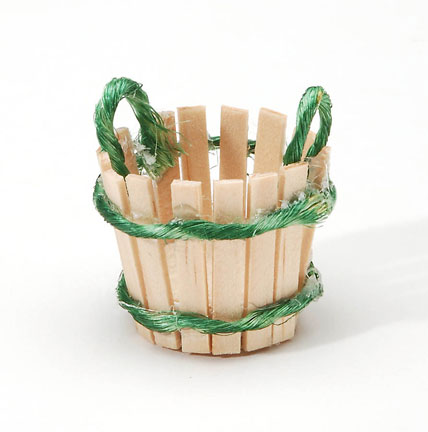 Darice Everyday Minis - 1" Slatted Basket