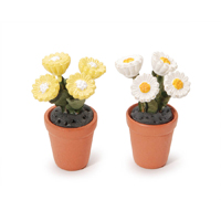 Darice Timeless Minis - 1.5" Potted Daisies