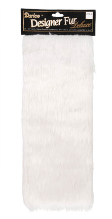 Darice Luxury Fur - White