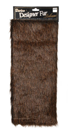 Darice Luxury Fur - Dark Brown