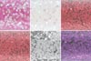 Darice Glitter Tubes 6/Pkg - Valentine Colors