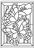 Darice 4.25" X 5.75" Embossing Folder - Mosaic Butterfly