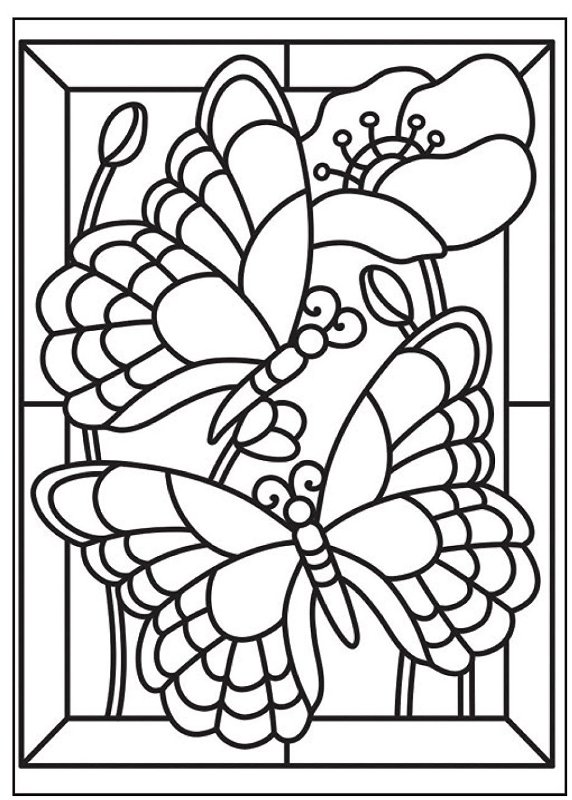 Darice 4.25" X 5.75" Embossing Folder - Mosaic Butterfly