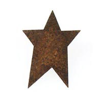 Darice Rusted Metals - 1.75" Rusty Star, 5 pc