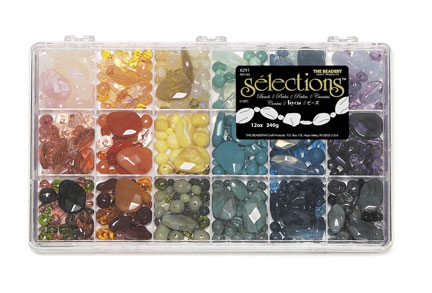 The Beadery Selections Giant Semiprecious Bead Box 12 oz