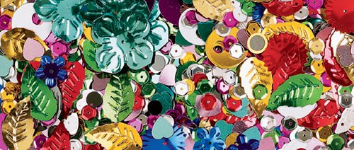 Craft Designer Assorted Sequins & Spangles 110 grams