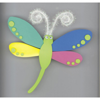 Darice Foamies Kit - Dragonfly - 6 Pack