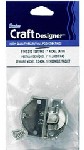 Darice Craft Designer Latch Nickel 1" 1 set