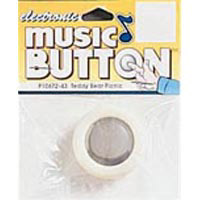 Darice Music Button - Happy Birthday