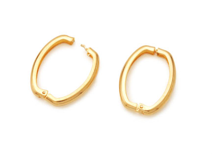 Darice Clip Loop 26x20mm Gold 2 pc