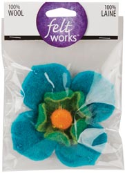 Dimensions Feltworks Wool Dogwood Flower