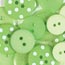 Doodlebug Monochromatic Buttons - Limeade