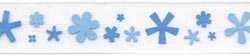 Doodlebug Accent Organdy Ribbon - Winter Whimsical