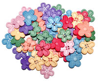 Dress it Up Buttons - Super Value Pack - Flowers