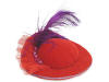 Dritz St. Jane Pincushion Hat Red Turned Up Brim 5.5".