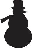 EK Paper Shaper Large Punch - Snowman