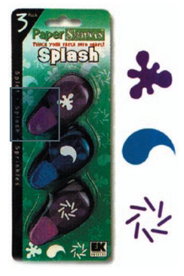 EK Paper Shapers Set - 3 pc. Vertical Splash