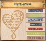 EK Nostalgiques Rebecca Sower Stamp Set Words from the Heart