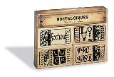 EK Nostalgiques Rebecca Sower Stamp Set Dominoes