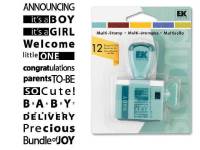 EK Multi Stamps - 12 Designs on each Stamp! 6 Styles