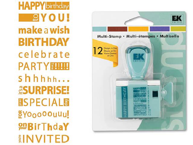 EK Multi-Stamp Birthday