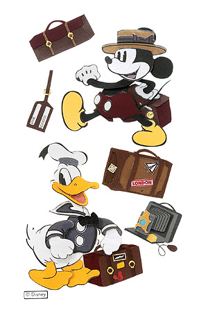 EK Disney 3D Sticker Vintage Mickey & Donald