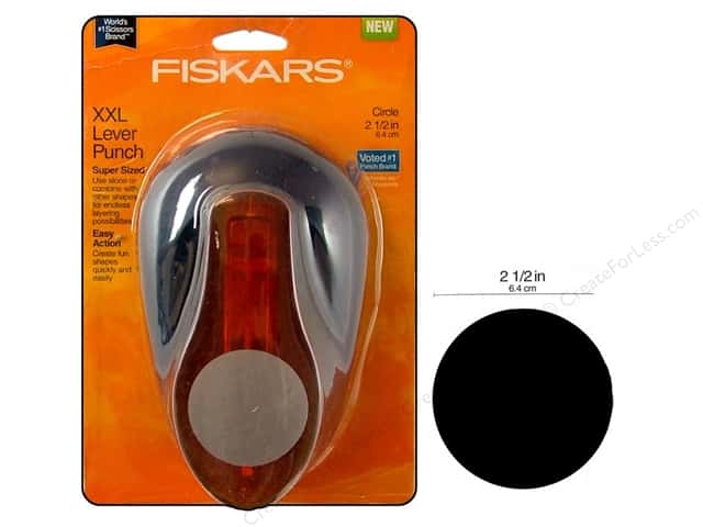 Fiskars Lever Punch - Circle - XXXL 3"