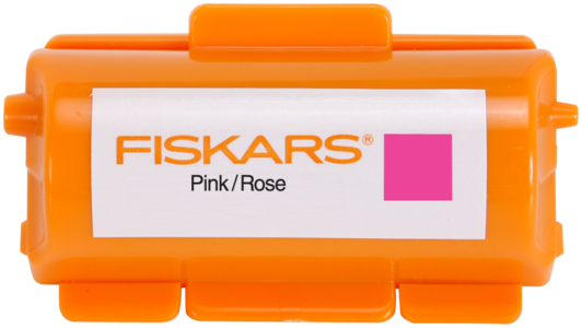 Fiskars Continuous Stamp Wheel Stamp Ink - Pink