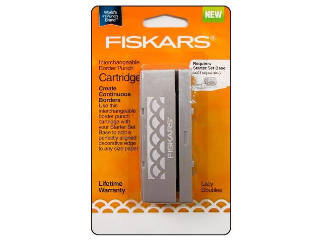 Fiskars Punch Border Interchangeable Border - Lacy Doubles