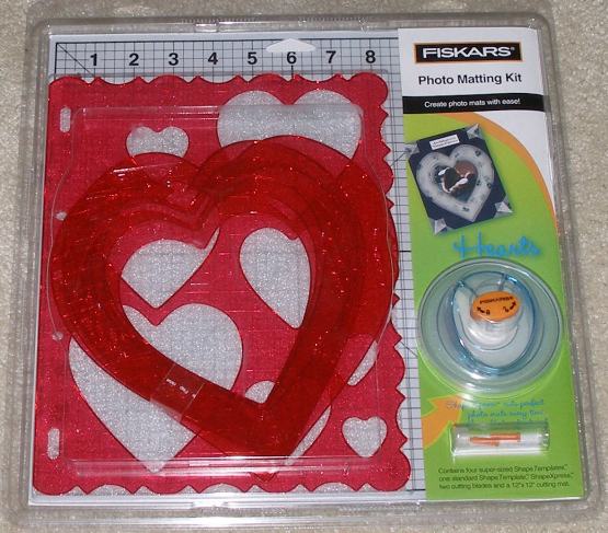 Fiskars Photo Matting Kit - Hearts