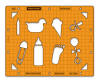 Fiskars Embossing Stencil Set Baby/Childhood