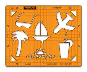 Fiskars Embossing Stencil Set Travel